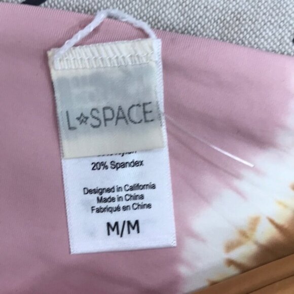 NWOT L*Space Tie Dye Lizzie Bikini Bottom - Picture 8 of 9